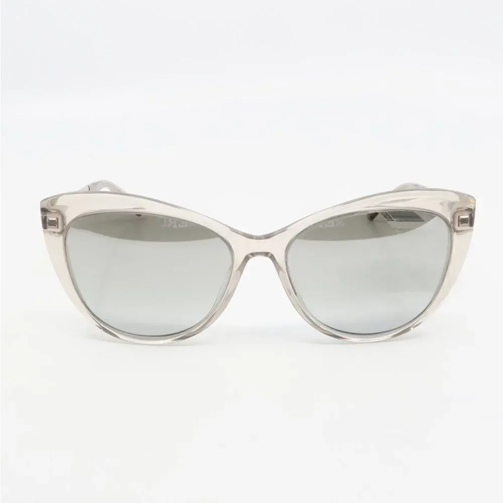 Versace MOD 4348 5270/6V Translucent Grey/Grey Gradient Sunglasses/Case NWT $342